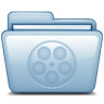 Movies Blue Icon 96x96 png